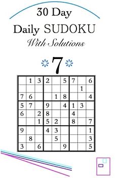 30 Day Daily Sudoku With Solutions 7