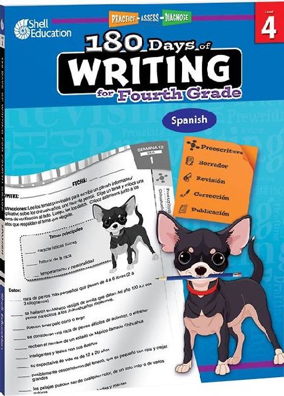 180 Days(tm) Writing for Fourth Grade