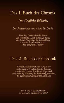 Das 8. und 9. Geschichtsbuch aus dem Alten Testament der Bibel