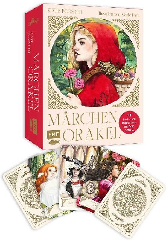Orakel-Kartenset: Märchenorakel | Inspirierende Lehren und Weisheiten aus Rotkäppchen, Rapunzel, Rumpelstilzchen und Co.