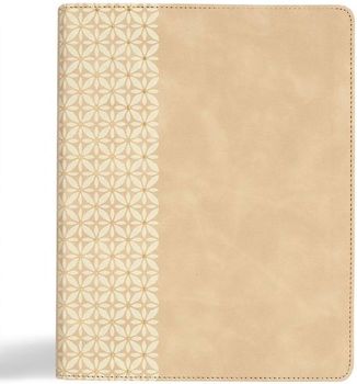 CSB Notetaking Bible, Expanded Reference Edition, Cream Suedesoft Leathertouch