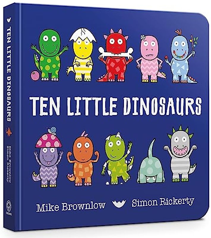 Ten Little Dinosaurs Board Book