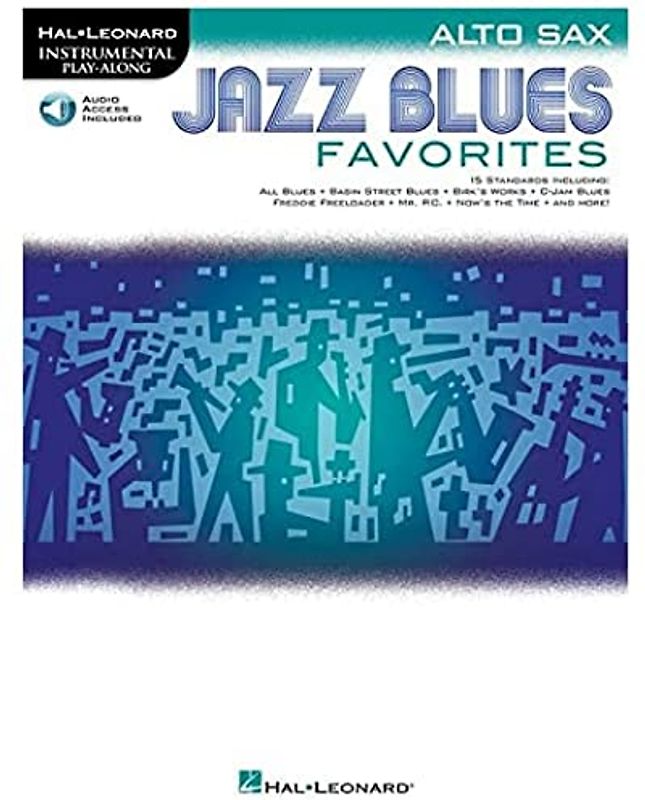 Instrumental Play-Along Jazz Blues Favorites -Alto Saxophone Book & Audio Online-: Noten, E-Bundle, Download (Audio) (Hal-leonard Instrumental Play-along)