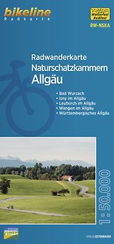 Radwanderkarte Naturschatzkammern Allgäu RW-NSKA
