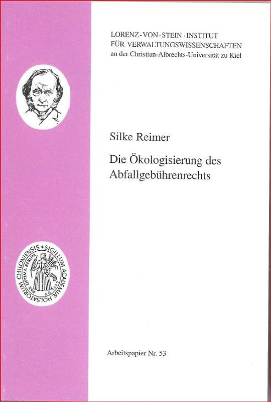 Die Ökologisierung des Abfallgebührenrechts