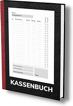 Kassenbuch: A5 Schwarz- Einfaches Einnahmen und Ausgaben Buch für Gastronomie, Privathaushalt und Kleingewerbe. Auch als Haushaltsbuch geeignet. Über ... Mwst. (Kassenbuch Kleinunternehmer, Band 5)
