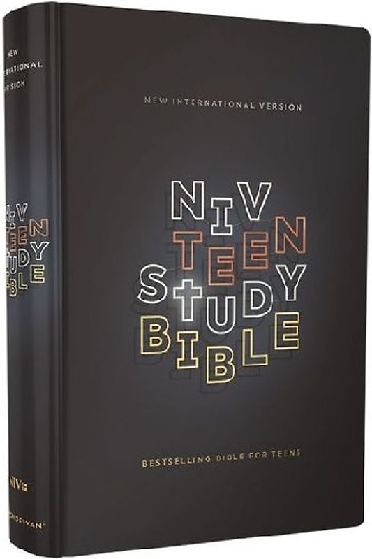 Niv, Teen Study Bible (for Life Issues You Face Every Day), Hardcover, Navy, Comfort Print