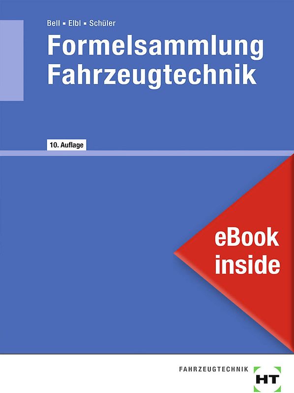 eBook inside: Buch und eBook Formelsammlung Fahrzeugtechnik