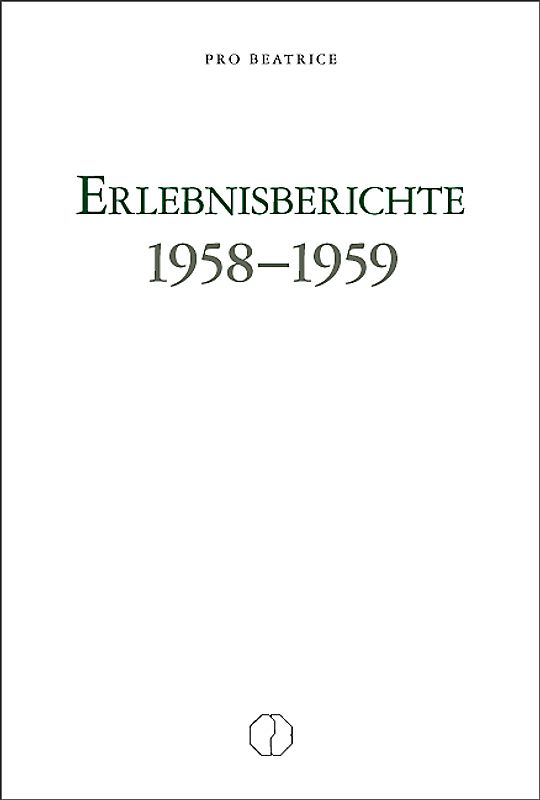 Erlebnisberichte 1958-1959