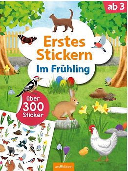 Erstes Stickern – Im Frühling