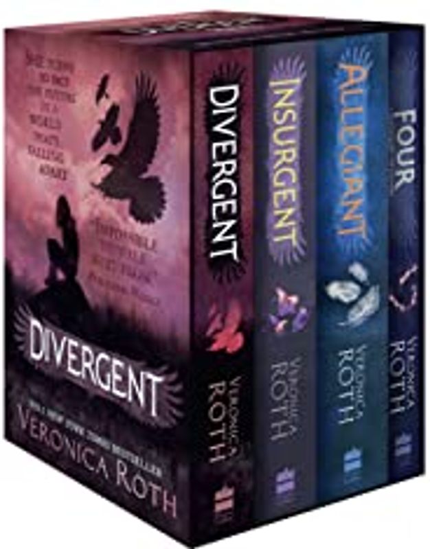 Divergent Series Boxed Set (Books 1-4): Divergent / Insurgent / Allegiant and Four