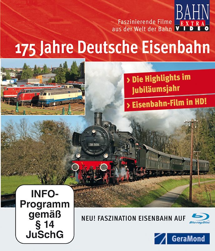 BR 175 Jahre Deutsche Eisenbahnen Blu-ray Disc