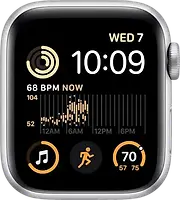 Apple Watch SE 2022 40 mm caja de aluminio plata [Wi-Fi]