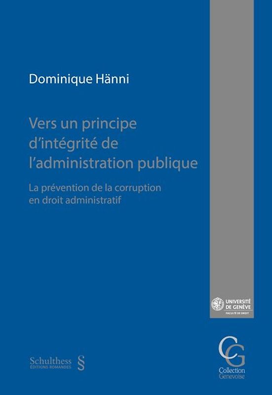 Vers un principe d'intégrité de l'administration publique