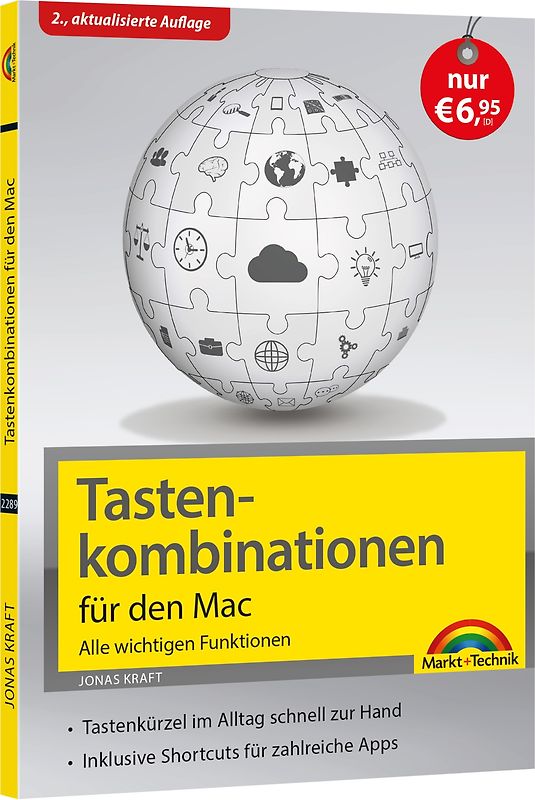Tastenkombinationen für den Mac - macOS Ventura- Alle wichtigen Tastenkürzel Funktionen - für alle macOS Versionen geeignet