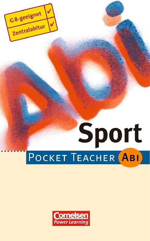 Pocket Teacher Abi. Sekundarstufe II - Bisherige Ausgabe (mit Umschlagklappen) / Sport