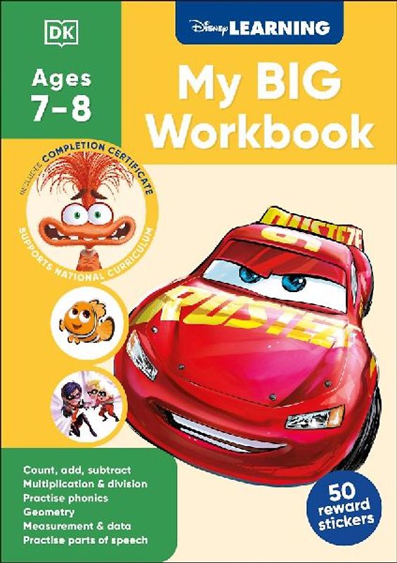 Disney Learning Big Workbook Ages 7-8 (Year 3)