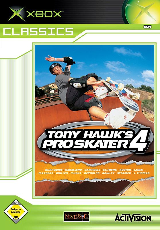 Tony Hawk's Pro Skater 4 Xbox