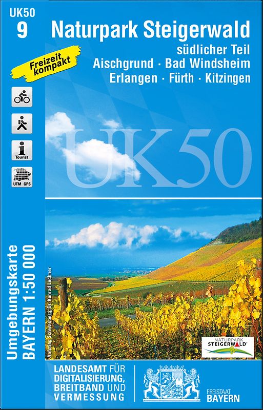 UK50-9 Naturpark Steigerwald, südlicher Teil