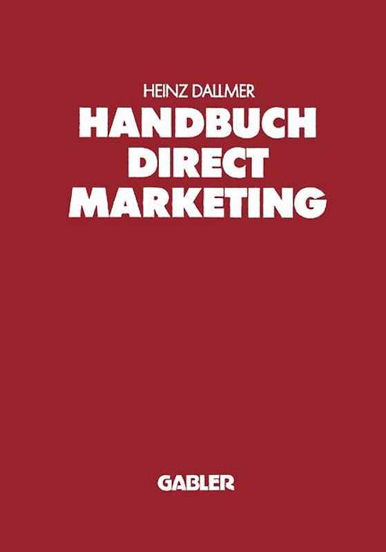 Handbuch Direct Marketing