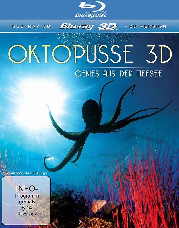 Oktopusse - Genies aus der Tiefsee (Blu-ray 3D) 3D Blu-ray Disc