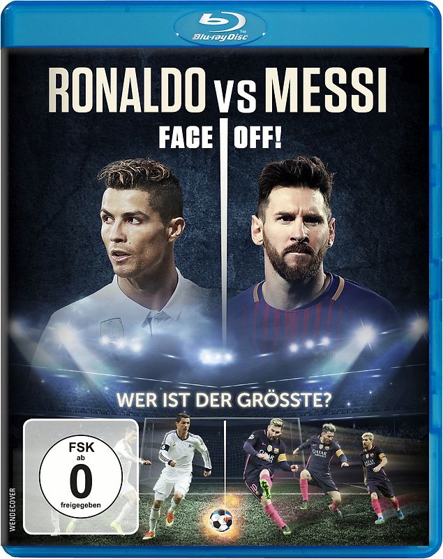 Ronaldo vs Messi - Face Off! Blu-ray Disc
