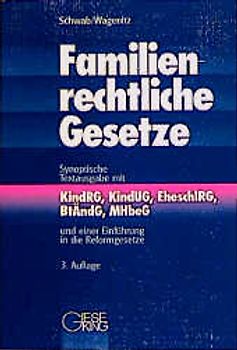 Familienrechtliche Gesetze