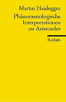 Phänomenologische Interpretationen zu Aristoteles