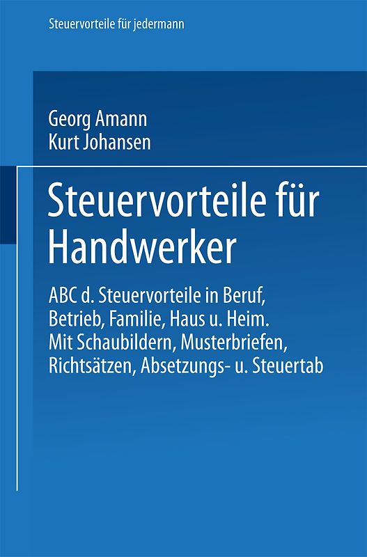 Steuervorteile für Handwerker