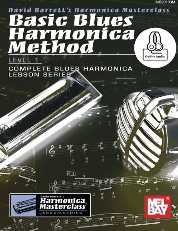 Basic Blues Harmonica Method Level 1