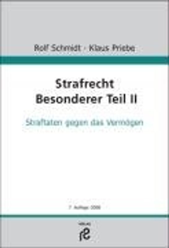 Strafrecht Besonderer Teil II
