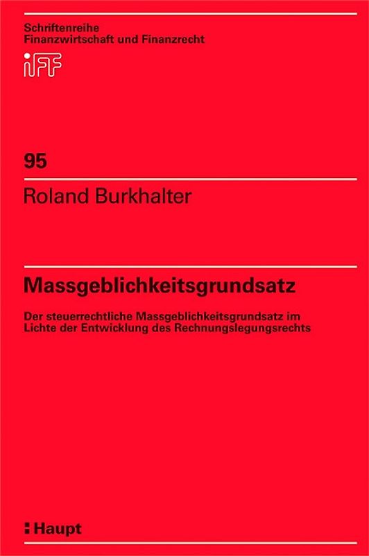 Massgeblichkeitsgrundsatz