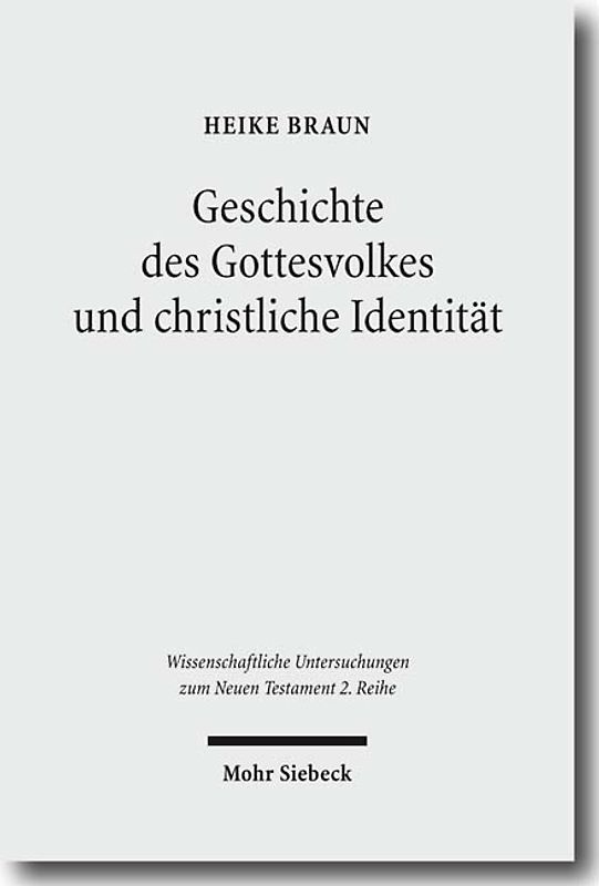 Geschichte des Gottesvolkes und christliche Identität