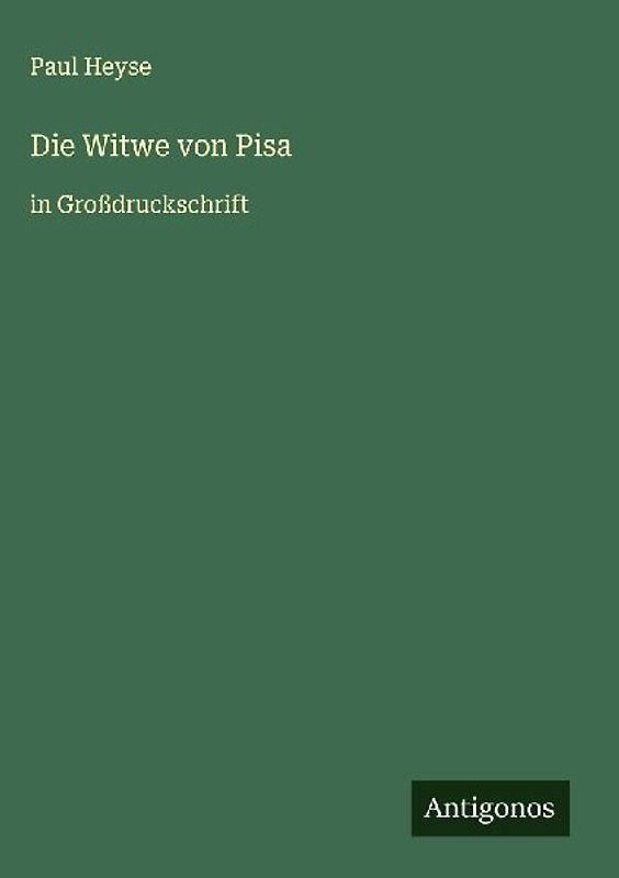 Die Witwe von Pisa