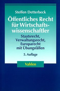 Öffentliches Recht für Wirtschaftswissenschaftler