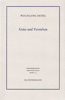 Geist und Verstehen