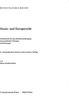 Staats- und Europarecht