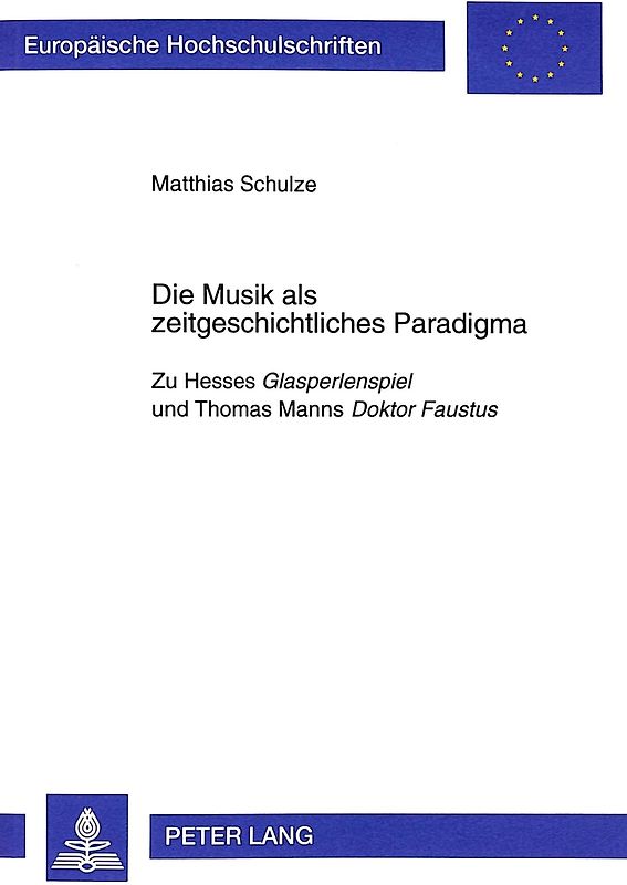 Die Musik als zeitgeschichtliches Paradigma
