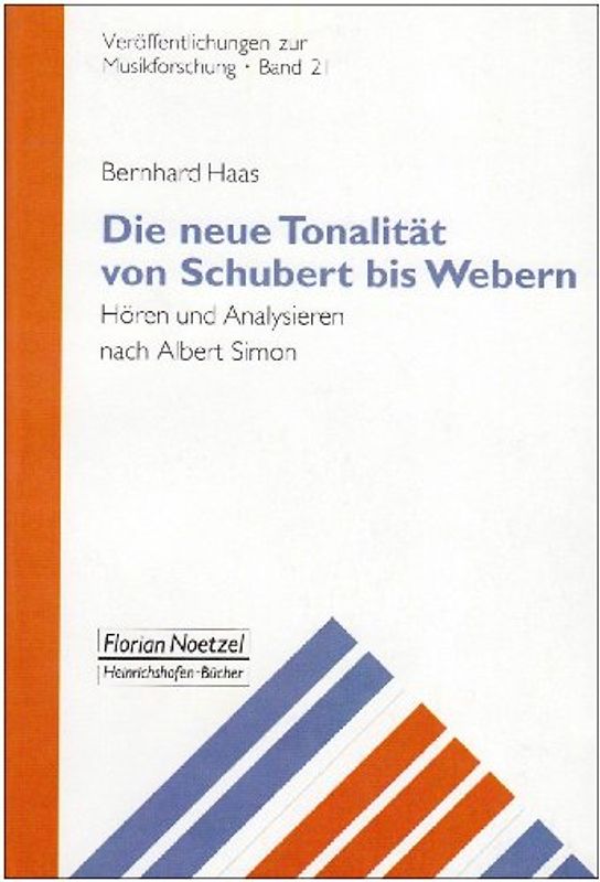 Die neue Tonalität von Schubert bis Webern