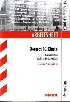 STARK Arbeitsheft Deutsch - 10. Klasse Gymnasium Nordrhein-Westfalen