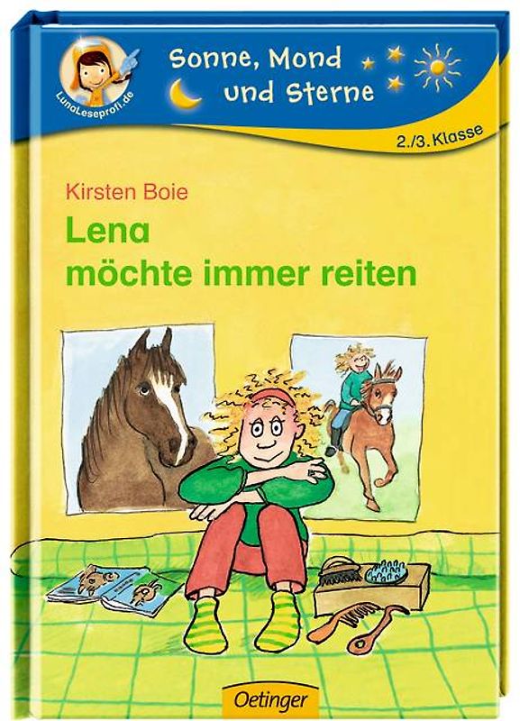 Lena möchte immer reiten