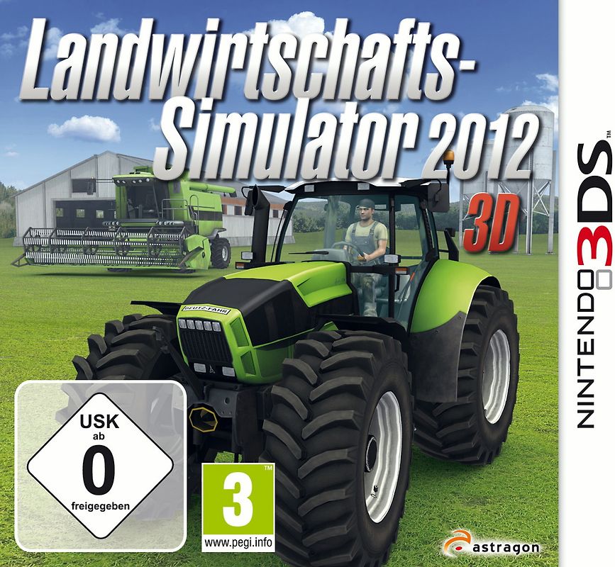Landwirtschafts-Simulator 2012 3D [Software Pyramide] Nintendo 3DS