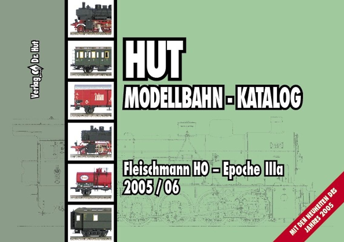 Hut Modellbahn-Katalog Fleischmann HO Epoche IIIa