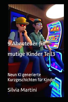 9 Abenteuer für mutige Kinder Teil3: Neun KI generierte Kurzgeschichten für Kinder (9 Abenteuer für mutige Kinder -Neun KI generierte Kurzgeschichten pro Buch)