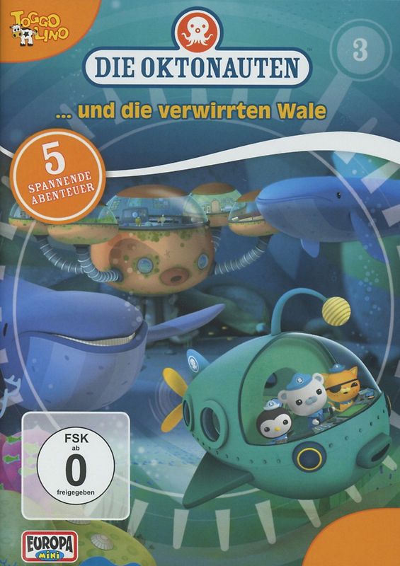 Die Oktonauten, Folge 3: und die verwirrten Wale DVD