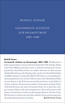 Gesammelte Aufsätze zur Dramaturgie 1889-1900