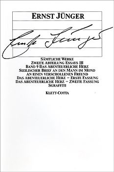 Sämtliche Werke. Werkausgabe in 22 Bänden, komplett / Das Abenteuerliche Herz (Sämtliche Werke. Werkausgabe in 22 Bänden, Bd. ?)