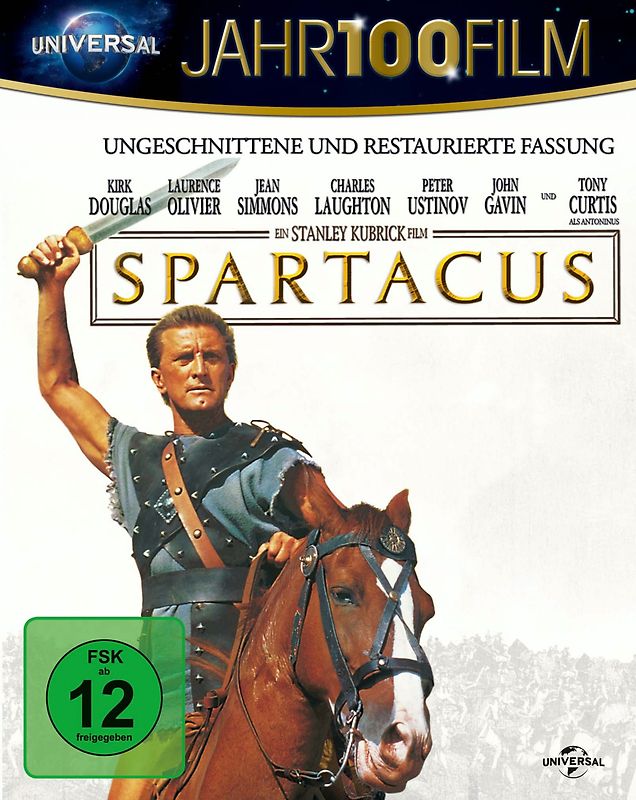Spartacus [Jahr100Film, 50th Anniversary] Blu-ray Disc
