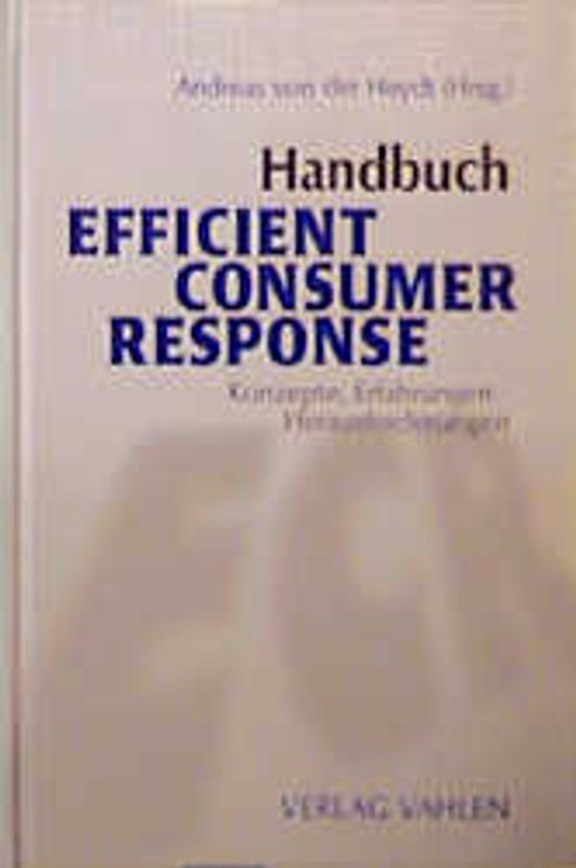 Handbuch Efficient Consumer Response