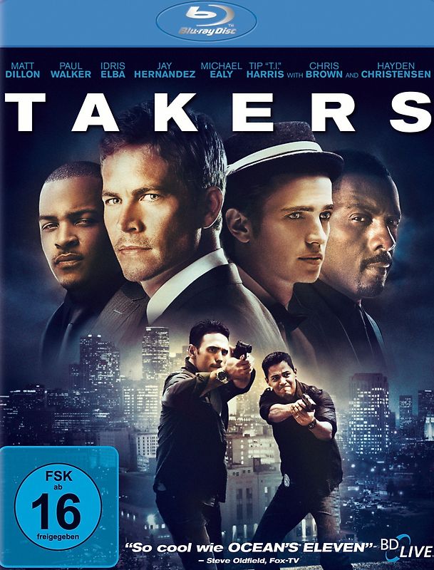 Takers Blu-ray Disc